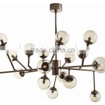 Modern glass Bulb chandelier high quality ceiling chandelier lamp,lighting fixture