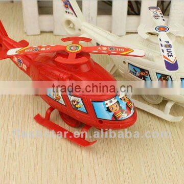 2013 Hot Selling Cheap Plastic Pull Line Helicopter Toy