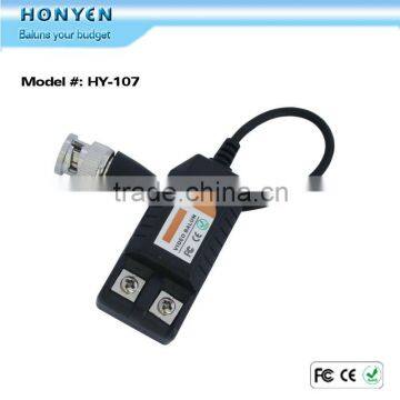 1 CH passive video balun connector HY-107