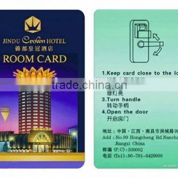 two side printing 13.56mhz programmable rfid cards , hotel swipe card                        
                                                                                Supplier's Choice