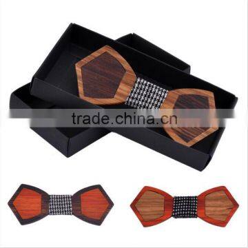 New Design Grave Wooden Bow Tie,Wood Bowtie