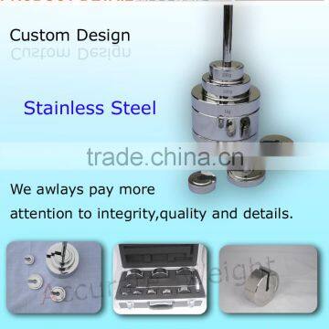OIML stainlesss steel slotted weight