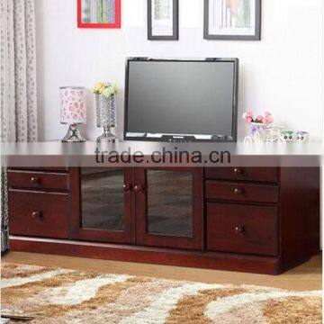 Cheap tv cabinet with showcase,Television Stands with drawer for sale