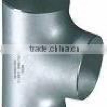 alloy steel tee (straight or reducing),butt weld,piping,fitting,