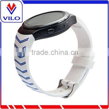 Customized Texture Rubber Watch Band Wrist Strap For Samsung Gear S2 Silicone Band SM-R720