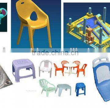 high precision plastic mold manufacturer for Plastic Stool Mould