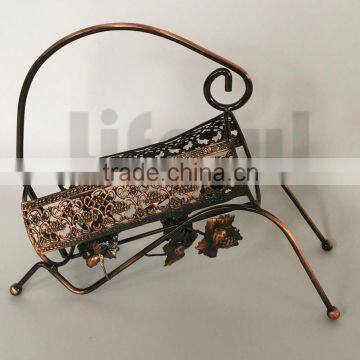 Vintage Bottle Server Display Rack Organizer Stand photo-1