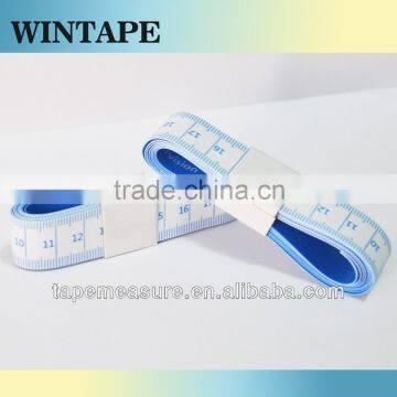 150cm/60inch Custom Design Centimeter to Tape White and Blue Ruler for Measuring Babies With OEM Service Upon Your Design