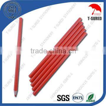 7 Inches Wooden Red Lead Color Pencil