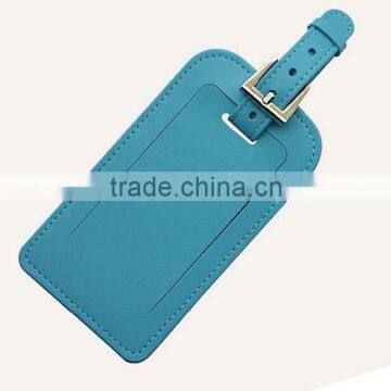 Customized Wholesale Travel Leather Luggage Tag photo-3