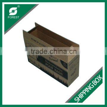 FLEXO PRINTING E FLUTE DISPOSABLE CORRUGATED SHIPPING CARTONS OEM PAPER PACKING BOXES FOR POOP BAGS photo-6
