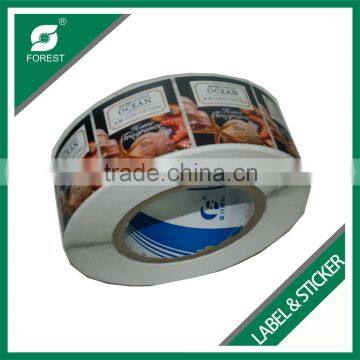 FOOD GRADE ENVIRONMENTAL CUSTOM LABEL FOOD PACKAGING STICKERS WITH MULTI COLORS photo-3