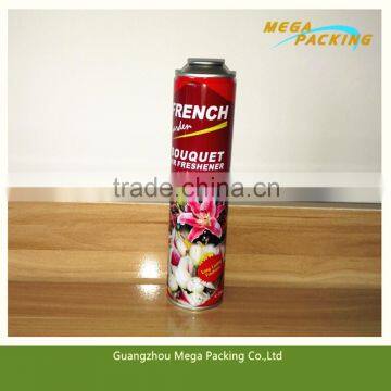 China manufacture empty aerosol tinplate cans for air purification/air freshener