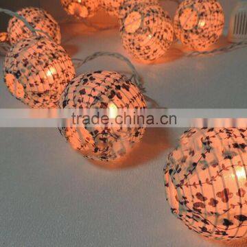 Holiday Indoor Decoration Led Warm Light Ball String Light