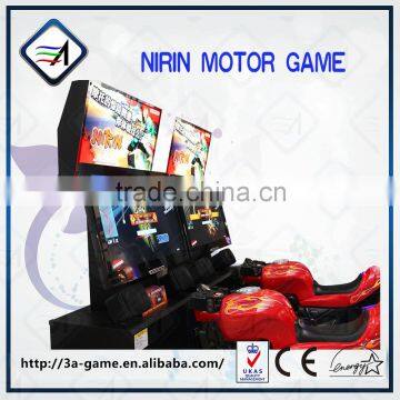 NIRIN Adversity 42'' LCD Motor Bike Racing Games Machine Video Simulator For Double Players