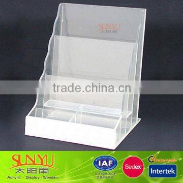 Acrylic brochure holders Customized design and size