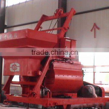 twin-shaft forced cement concrete mixer JS500