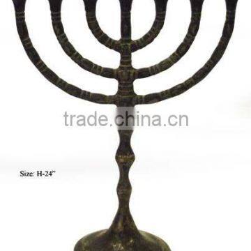 menorah candelabra 7 candle