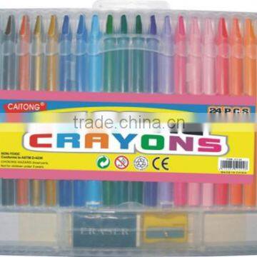 crayon set(round plastic crayon, color crayon)