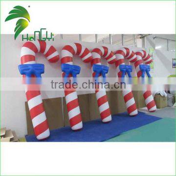 2mH Inflatable PVC Christmas Cane / Inflatable Xmas Crutch For Decoration photo-4