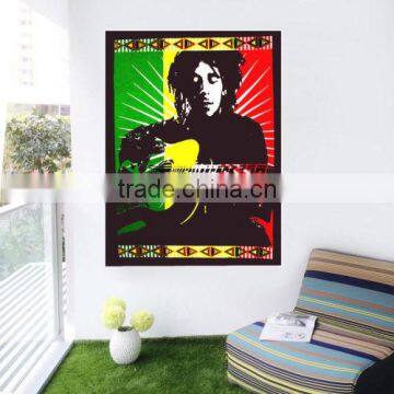 Bob Marley Guitar Tapestry