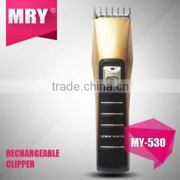 MRY rechargebale hair clipper new arrival men hair clipper cutting hair sharp