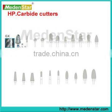 2014 Best seller dental HP Carbide burs many models