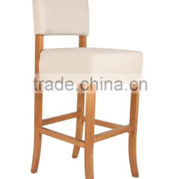 Wood Frame Line Fabric Hot-selling Bar Chair photo-3