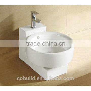 Luxury Washroom Ceramic Wall Hung Sink