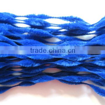 Chirstmas Decoration Blue Bumpy Chenille Stems