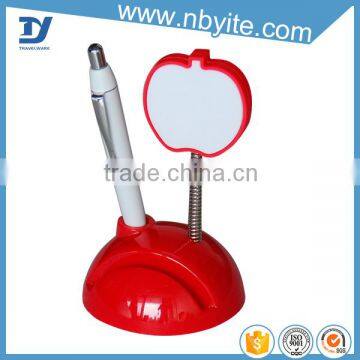 Best selling apple sheap custom size Plastic Pen Holder