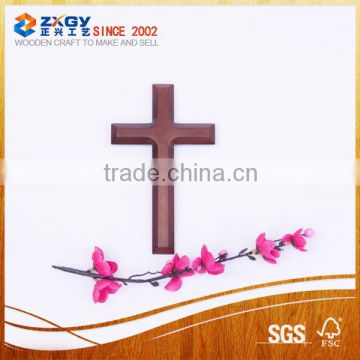 Real wood cross on wall, wooden crosses sale