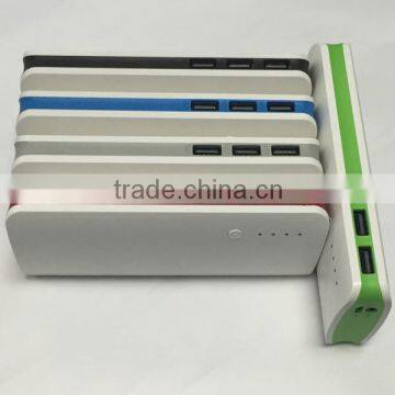 High Qualitiy 3 USB Outputs Smartphone Charger Portable Power Bank for Samsung Galaxy Note photo-5