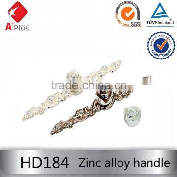 HD184 decorative zinc alloy oriental cabinet handle and knobs