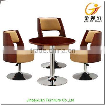 Fashion small bar chairs set JA-49