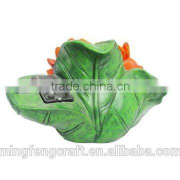 Custom 2015 Solar Light Indoor Decor Resin Flower photo-2