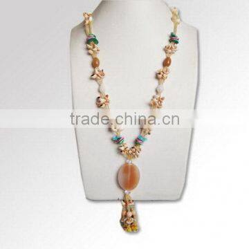 Low price unique designer coral beads necklace superior jewelry