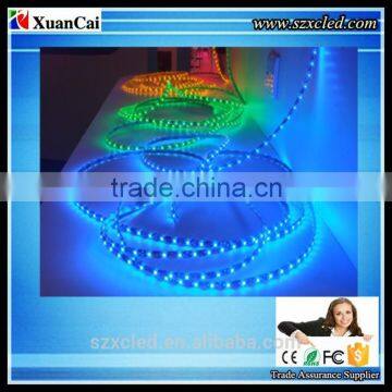 CE RoHS (XC-3528-60LED/M) indoor/Outdoor soft/flexible and hard/rigid LED strips Lights display