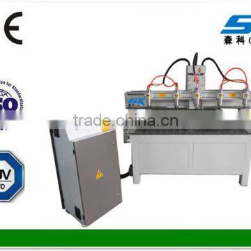 cnc five heads engraving wood crafts machine/picture frames and handicraft carving machine/wood furniture cnc wood router