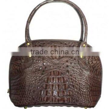 Crocodile leather handbag SCRH-006