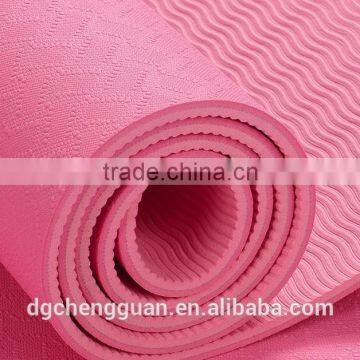 Tpe Yoga Mat With Black Strap 2015 Hot Selling High Quality Yoga Mat Manufacturer photo-5