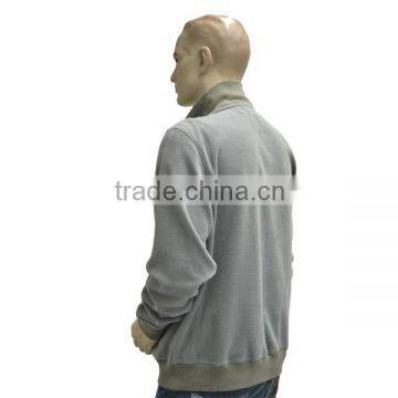 Men Micro Polar Fleece Sweatshirt Zipper up Jacket photo-5