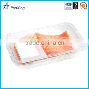 Disposable Plastic Pet Frozen Food Dumpling Container Tray