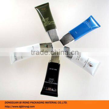 20g 30g flat pe tube for korean cosmetics with screw cap