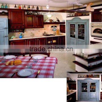 ARABIAN STYLE WOOD KITCHEN CABINET/KITCHEN CABINET FURNITURE