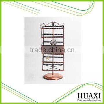 POP Rotated Metal Jewelry Holder Jewelry Display Stand for Earrings