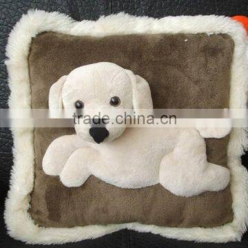 2010 New Plush Toy Dog Cushion