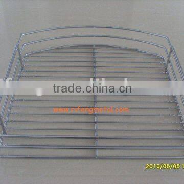 display iron steel basket