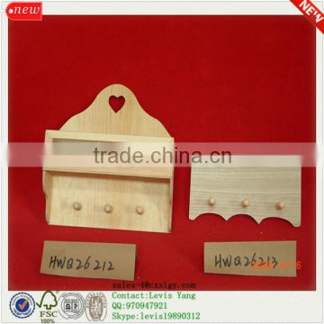 New Design Natural Unfinished Cheap Wooden Decoration