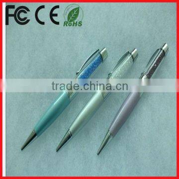 Crystal pen bulk sale usb flash drive